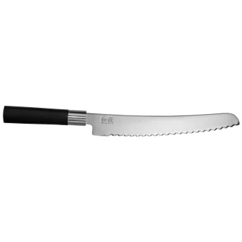 KAI Wasabi Black Bread Knife 23 cm
