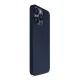 3mk Silicone Case for iPhone 15 Pro, Navy Blue