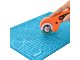 Double-sided self-healing cutting mat A4 for modeling, blue