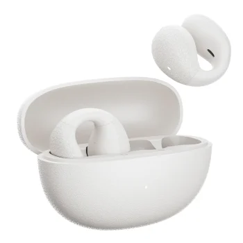 QCY Crossky C10 OWS Clip-on Wireless Earphones IPX5 Bluetooth 5.4 - White