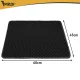 Cat Litter Trapping Mat Purlov 60x45cm, black