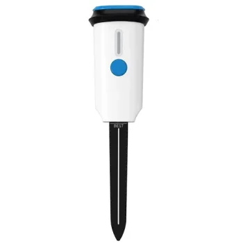 TUYA Smart Soil Temperature and Humidity Sensor, Wi-Fi, White/Blue