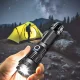 Tactical Flashlight with CREE HPX90 LED, 2000 lm, Black