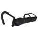 Wall Mounted Bike Rack with Movable Hook, Black