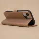 Samsung Galaxy A12 (SM-A125F/DSN) Smart Classic Wallet Phone Cover Case, Gold