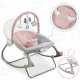 Nukido Bērnu šūpuļkrēsls ar vibrāciju, Rozā krāsa | Kids Rocking Chair with Vibration