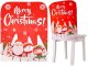 Christmas Chair Back Cover Merry Christmas, 58x48 cm