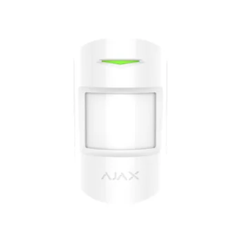 Ajax MotionProtect Wireless Pet Immune PIR Motion Detector, White