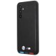 BMW Samsung Galaxy A54 Case Leather Stamp Tricolor, Black