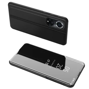 Flip Case for Huawei nova 9 Clear View Case, Black