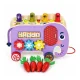 ECOTOYS Wooden Activity Center Elephant 8-in-1 with Sorter and Xylophone
