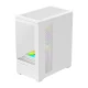 DarkFlash C365 Computer Case with 5 Fans, White