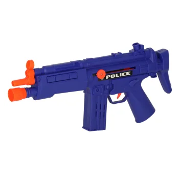 Kids Police Play Set (7 Pieces, Gun, Rifle, Mask, Handcuffs)