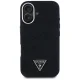 Guess Denim Triangle Logo MagSafe Case for iPhone 16 - Black