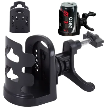 Universal Car Cup and Drink Holder, Black