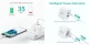 Choetech 65W GaN Wall Charger, USB-C & USB-A, PD3.0, QC3.0