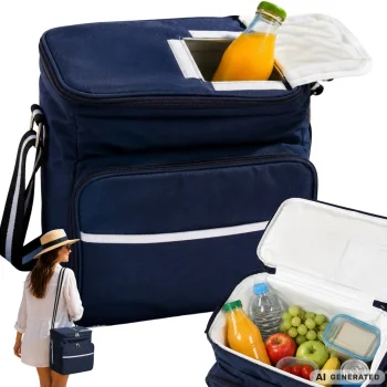Thermal Picnic and Shopping Bag, 33x33x24 cm