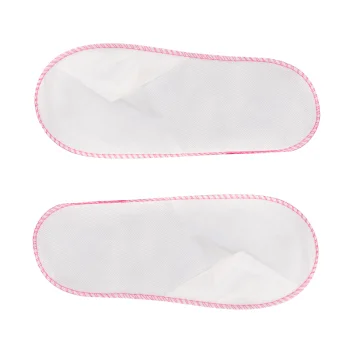 Disposable Closed-Toe Slippers, 1 Pair