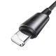 Joyroom S-A50 3A USB-A to Lightning Cable with Organizer 1.2m - Gray