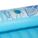 Inflatable Pool Lounger with Headrest Pillow, Water Float for Adults, blue