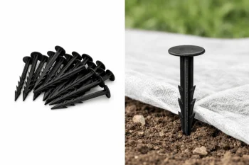 Agro Fabric Fixing Pegs 12.5 cm, 20 pcs, Black
