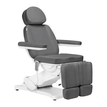 Sillon Classic Electric Pedicure Chair with 2 Motors, Grey