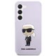 Karl Lagerfeld Samsung Galaxy S23+ Case Silicone Ikonik, Purple