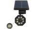 Solar Garden Spike Lamp 8 LED with Motion and Dusk Sensor