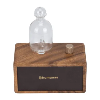 Humanas Natural Wood Oil Diffuser, Walnut