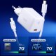USB-C Wall Charger Spigen EE451EU Essential 45W GaN White
