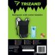 Trizand 25479 sporta mugursoma ar 2L dzeršanas sistēmu, melna