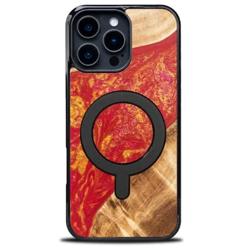 Bewood Unique Case for iPhone 16 Pro Max - Neons Paris with MagSafe