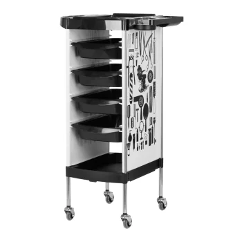 Gabbiano X11-9 Hairdressing Trolley White