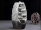 Ceramic Waterfall Incense Burner with 10 Cones, Grey