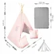 Nukido Nk-406 Kids Teepee Tent, Light Pink