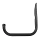 Maclean MC-487 Wall Bracket Set for Tires and Bikes, 2 Pcs, Black
