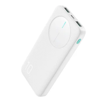 Joyroom JR-PBF12 Power Bank 10000mAh, 2.4A, White