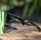 Rockbros Photochromic Cycling Glasses with UV Protection & Corrective Insert, Transparent Black