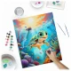 Massido Paint by Numbers Turtle, 40x50 cm