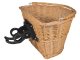 Large Woven Basket for Bicycles for Front Handlebar