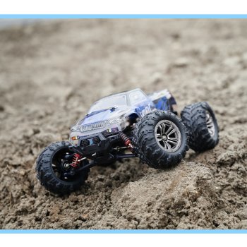 Remote Control RC Car Q901 1:16 2.4G 4CH 52 km/h, Blue