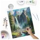 Massido Paint by Numbers Mountain Landscape, 40x50 cm