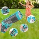 Automatic Soap Bubble Gun Blue