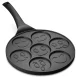 Pancake and Egg Pan with Non-Stick Coating “Smiley Faces”, 26 cm, Granite