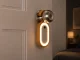 LED Night Light with Hanger and Motion Sensor, Warm Light, Brown
