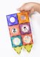Magnetic Tiles Marble Run 166 Piece Set with LED Lights STEM Building Toy for Kids