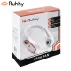 Portable Bladeless Neck Fan Ruhhy USB-C 5 Speeds, White
