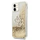Guess 4G Big Liquid Glitter Case for iPhone 11 / XR Gold