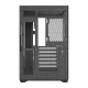 DarkFlash C280 Midi Tower Computer Case, Black