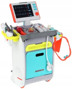 Toy Doctor Play Kit for Kids Pretend Medical Station Set with Accessories